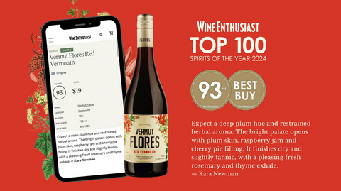 Vermut Flores - Rojo
