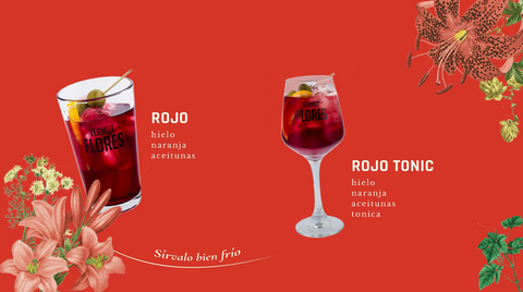 Vermut Flores - Rojo
